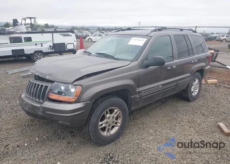 2000 Jeep Grand Cherokee Limited from USA, damaged, VIN 1J4GW58N7YC403598